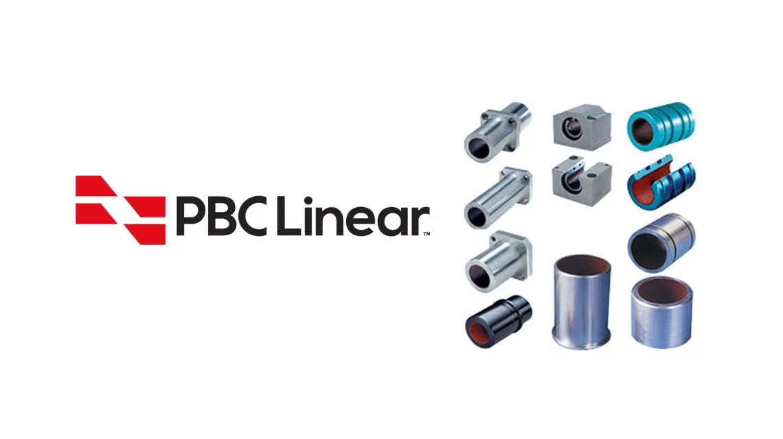 Glidlager från tillverkaren Pacific Bearing Company (PBC)